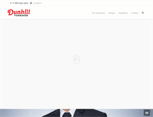 Tablet Screenshot of dunhilltuxedos.com